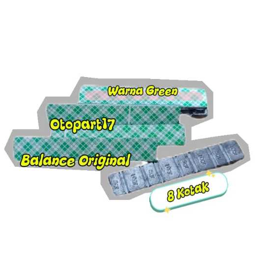 Timah Balance Tempel atau Whell Balancing dapat juga di gunakan untuk Pemberat Pancing