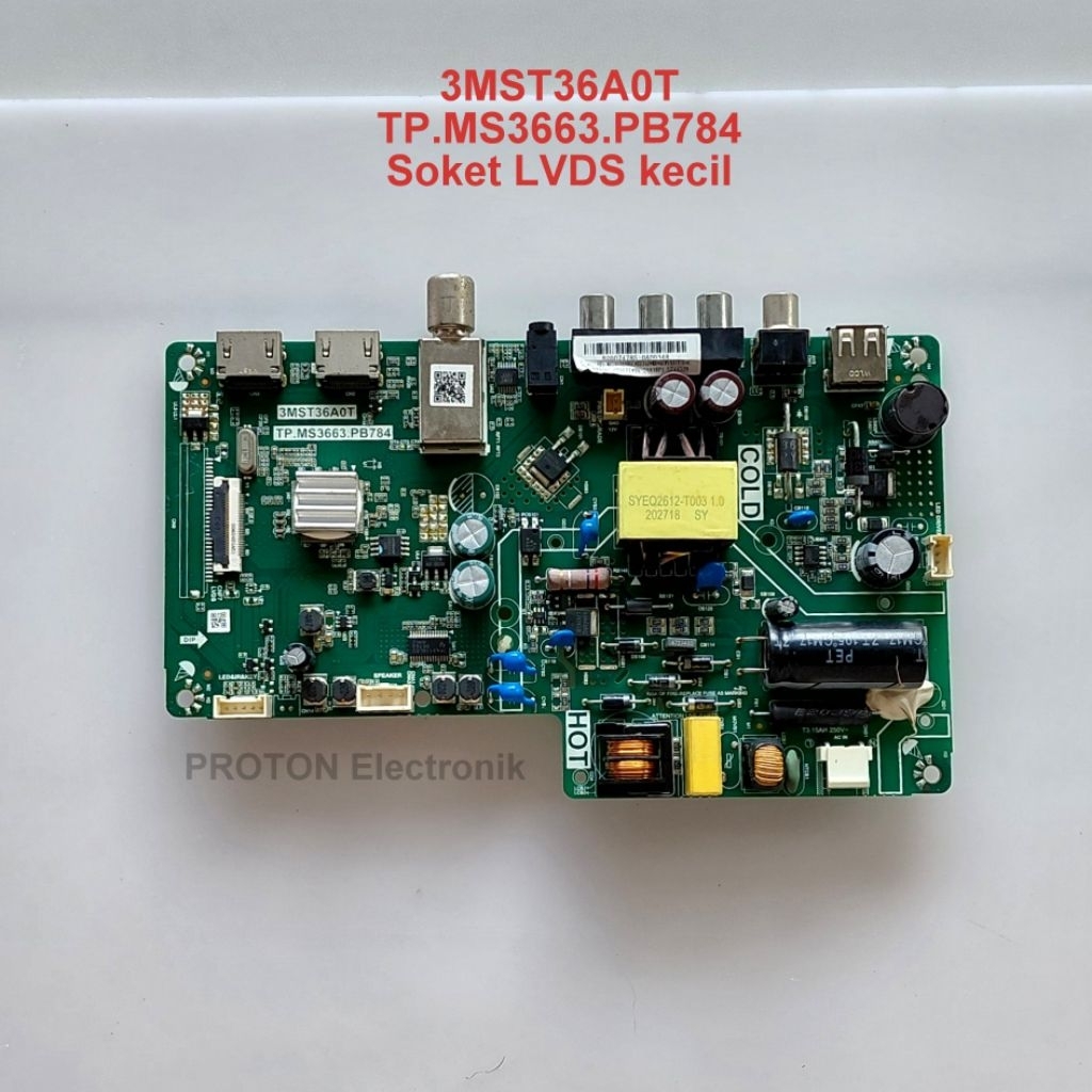 Mainboard LED TV  TCL L32D3000 L32D3000B L32D300B MB Matherboard LCD 3MST36A0TTP.MS3663.PB784 LVDS k