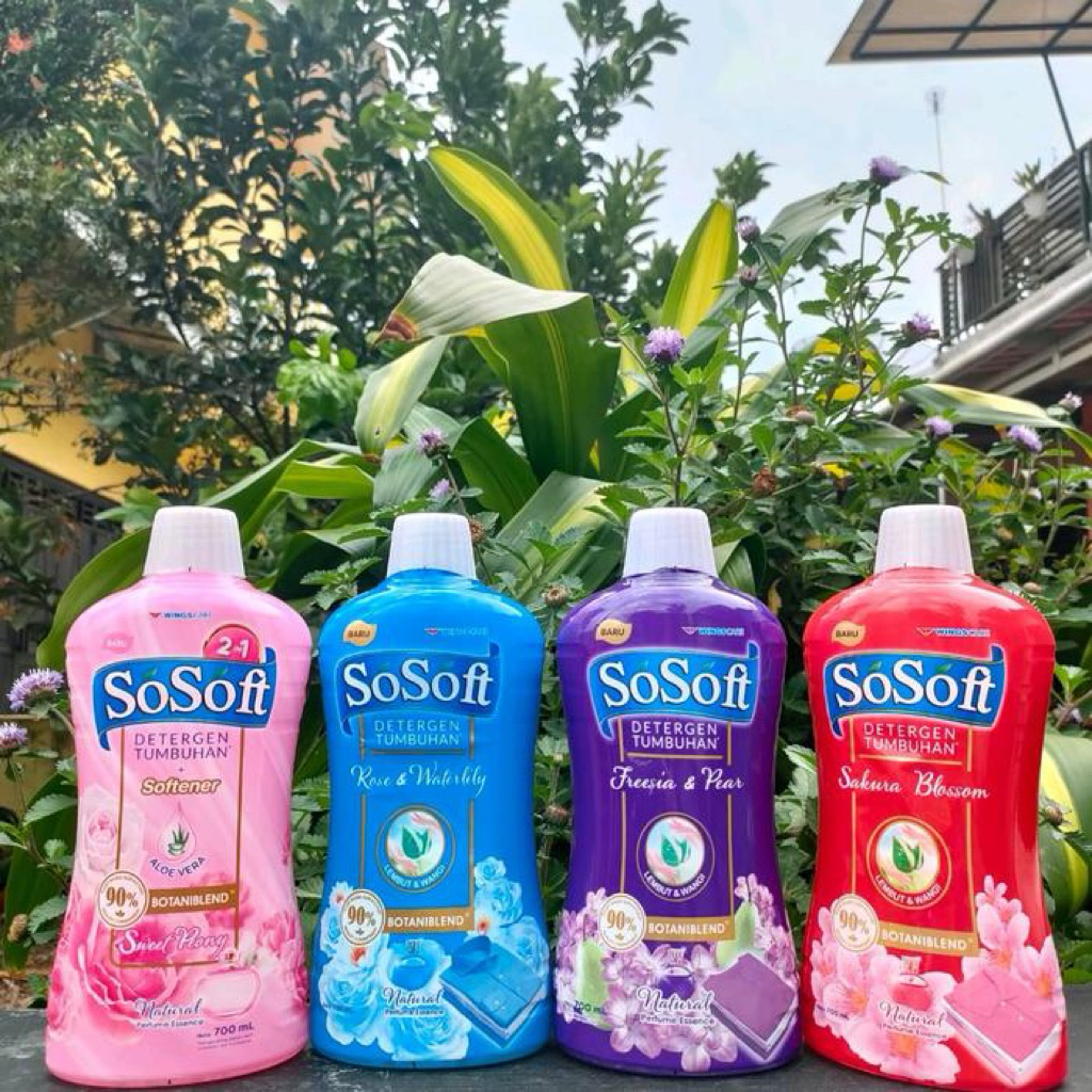 Sosoft 700ml / Sosoft / Deterjen cair / Deterjen sosoft 700ML