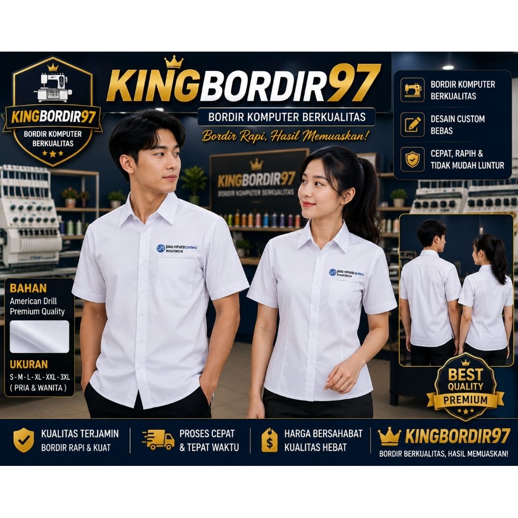 Keja Jasa Raharja/Seragam Jasa Raharja/Kemeja Pdh Jasa Raharja