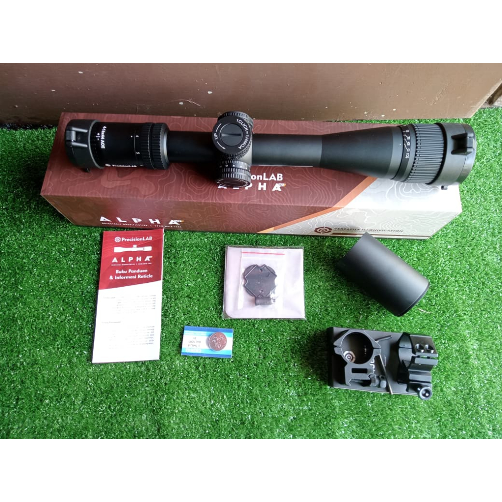 TELESKOP ALPHA V2 4-16x44 AOE HK || TELESKOP ALPHA V2 retikel HK