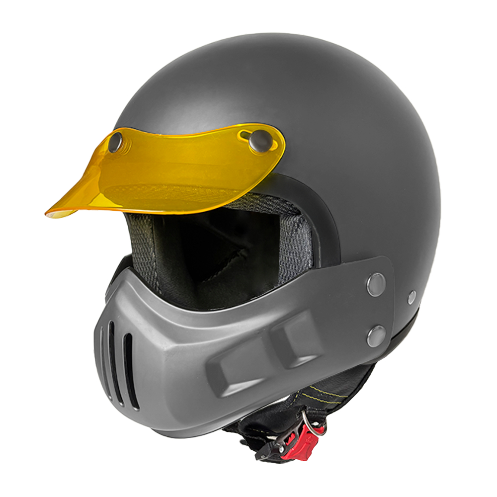 Helm Enduro Modular Dewasa Retro Modular