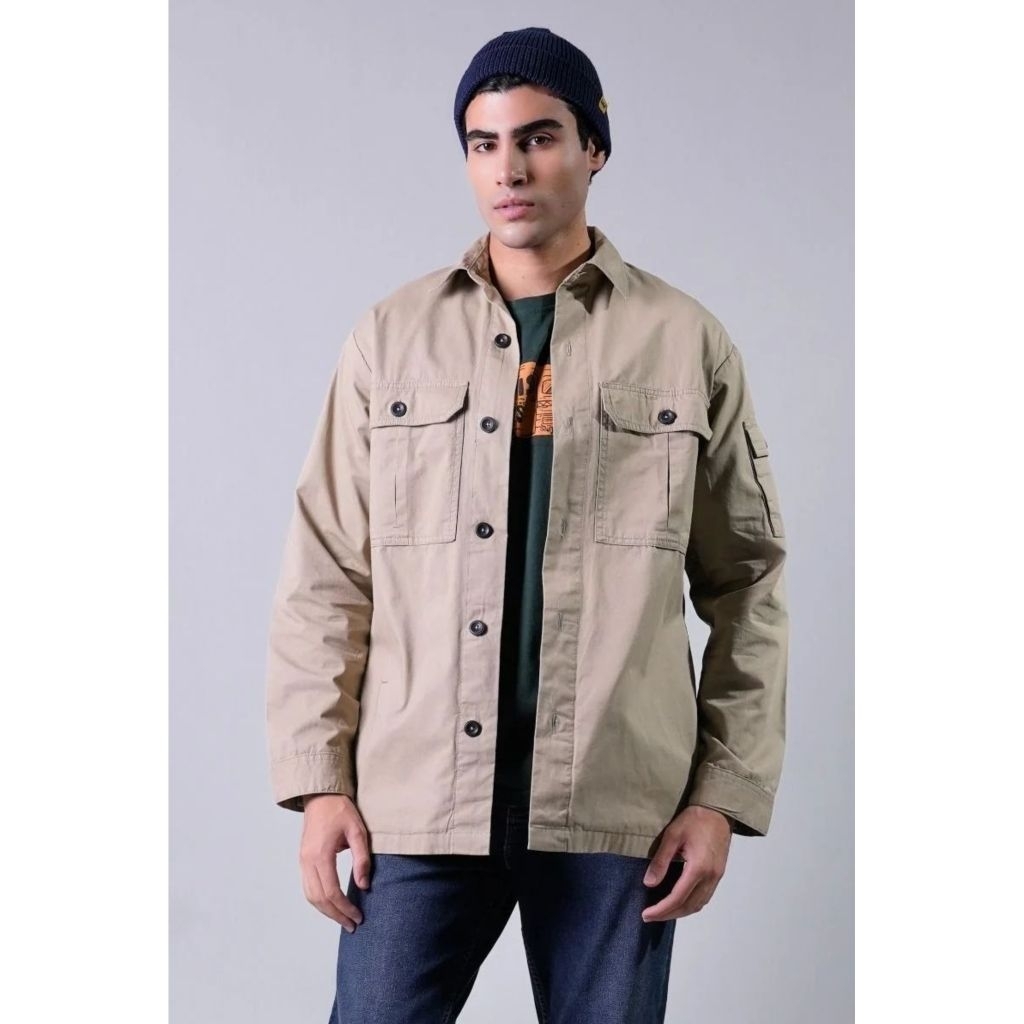 Jaket Katun Pria Lois MJF194KH Original