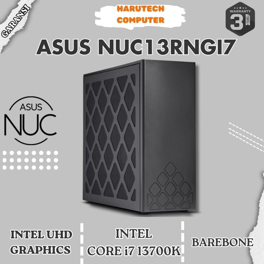 MINI PC INTEL ASUS NUC13RNGI7 / ASUS NUC CORE i7 13700K | FULLSET WIN11 +RAM +SSD | ASUS NUC13RNGI7