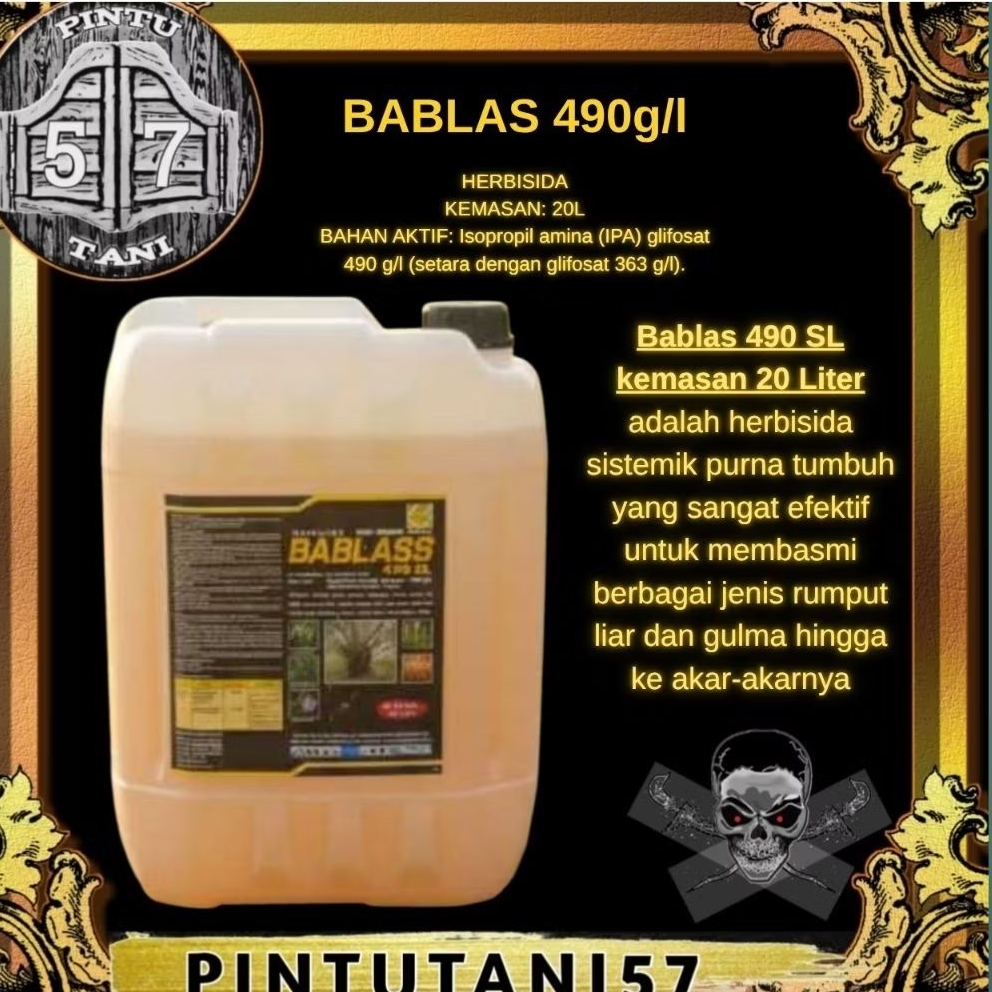 HERBISIDA BABLAS 490SL 20Liter