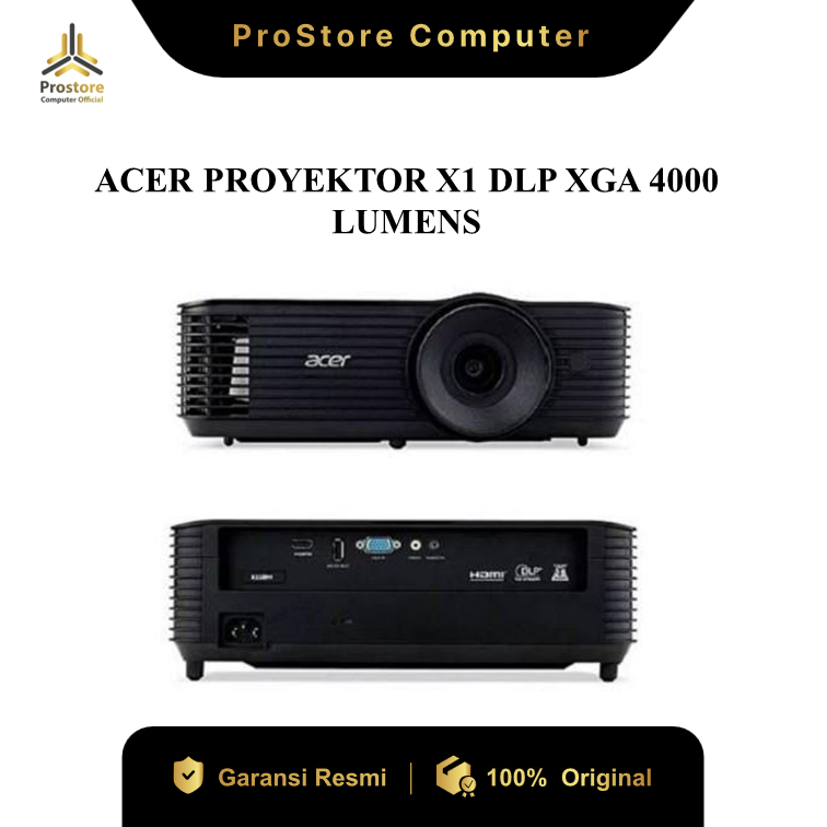 ACER PROYEKTOR X1 DLP XGA 4000 LUMENS