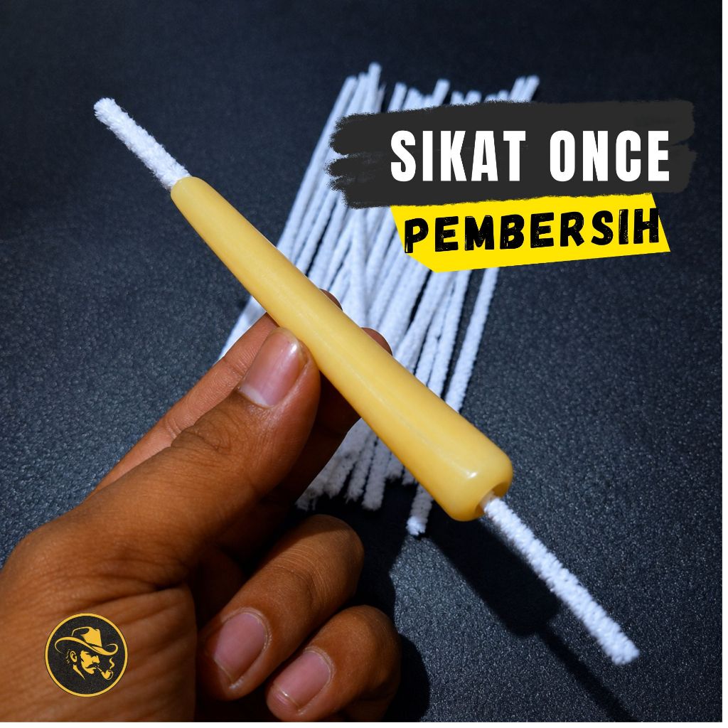 SIKAT PEMBERSIH CANGKLONG PIPA BERBAHAN BLUDRU KAWAT