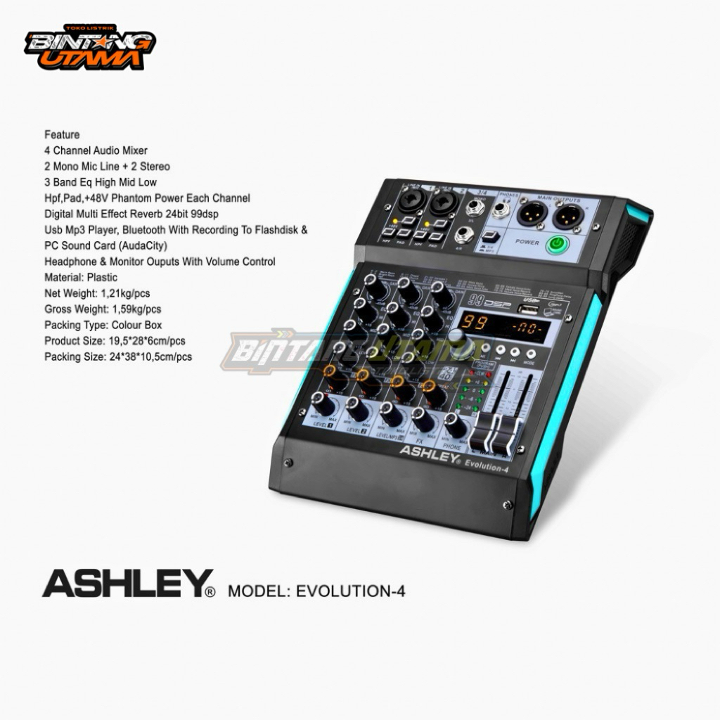 mixer ashley evolution 4