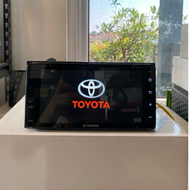 Head unit original toyota rush 2020
