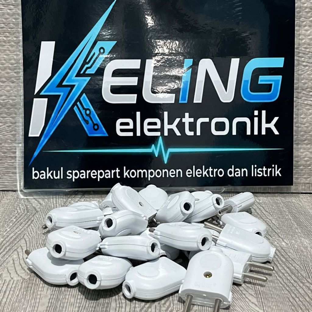Steker gepeng / Mini cip ERKE murah berkwalitas SNI original