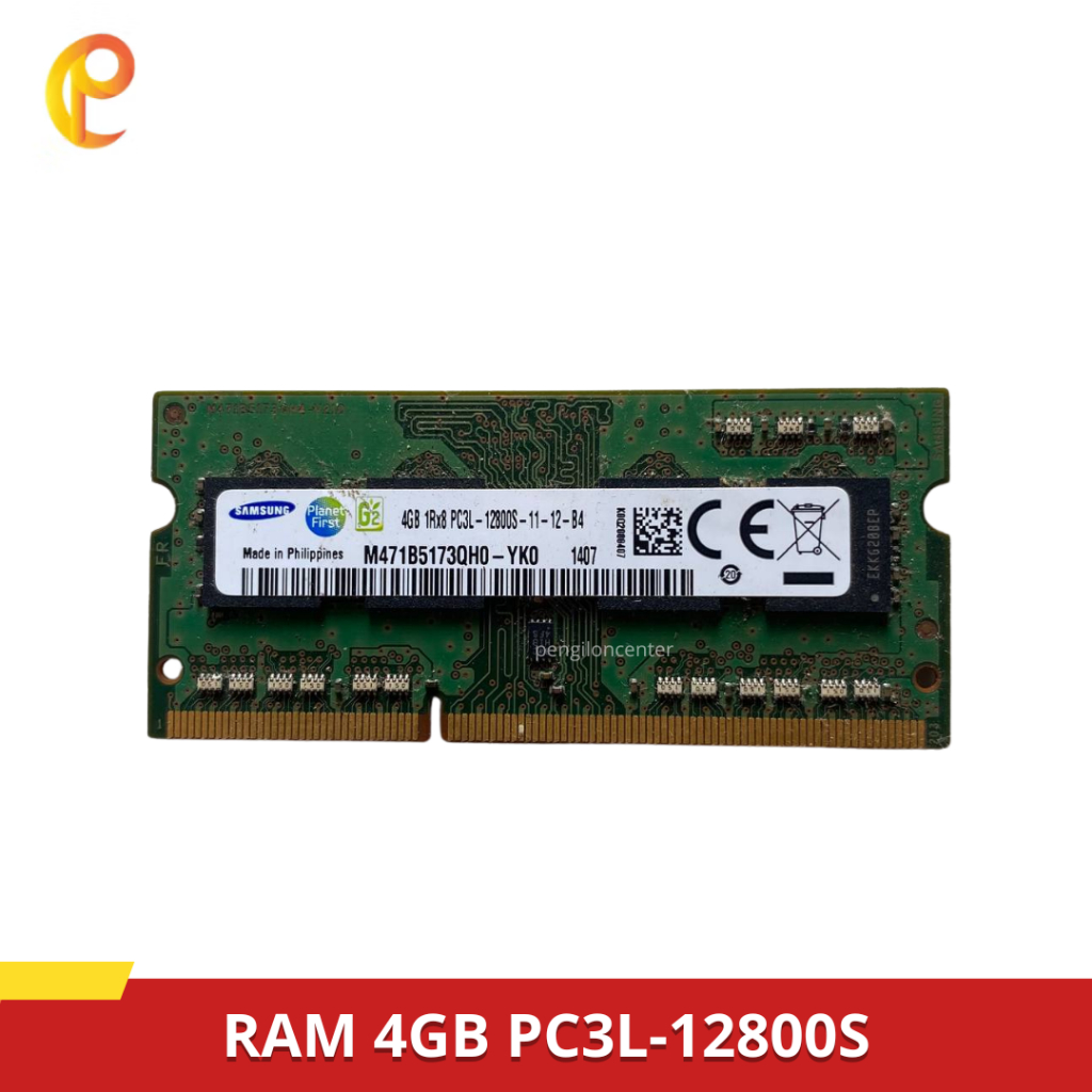 RAM 4GB PC3L-12800S LAPTOP