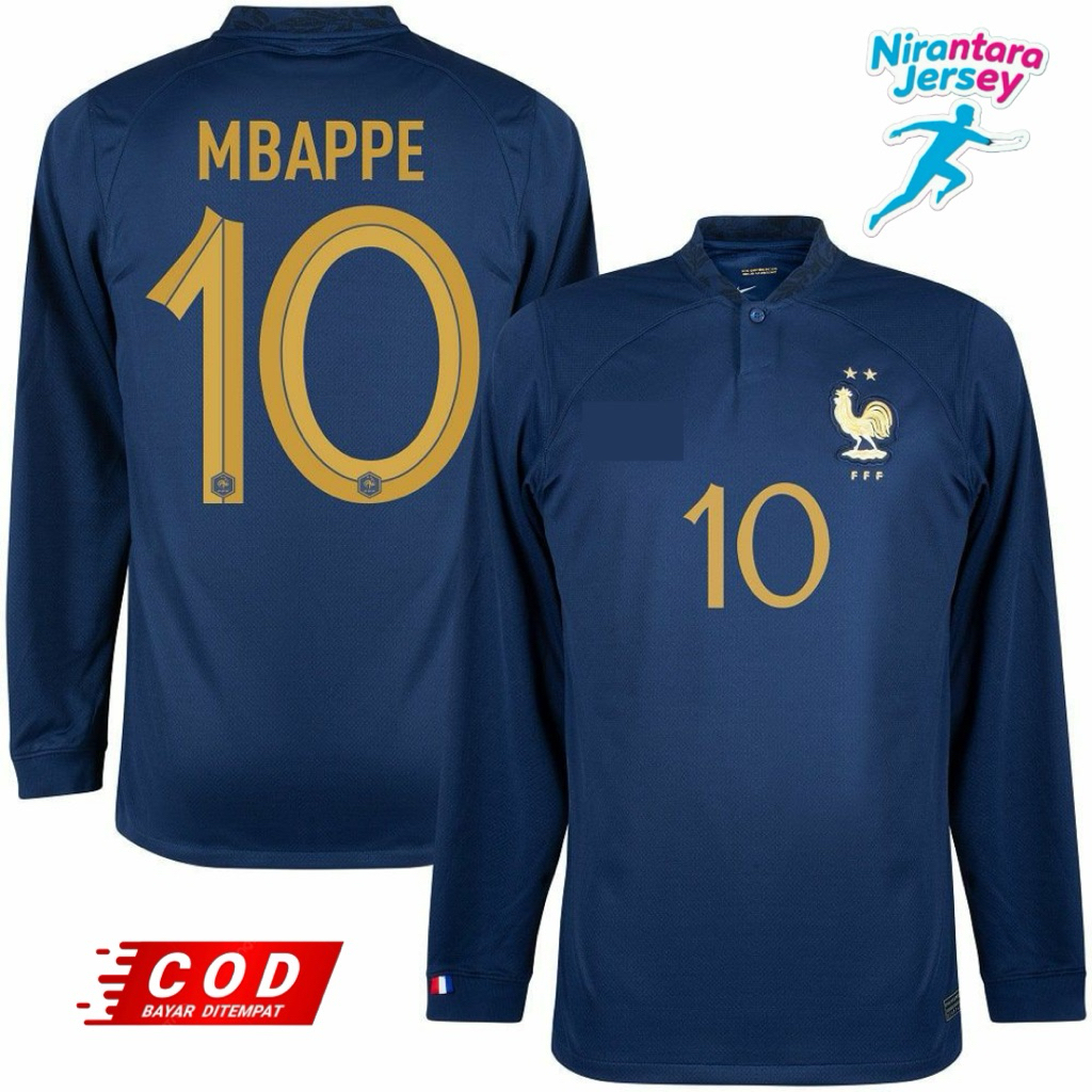 JERSEY PRANCIS LONGSLEVE WORLD CUP 2022 LOGO BORDIR
