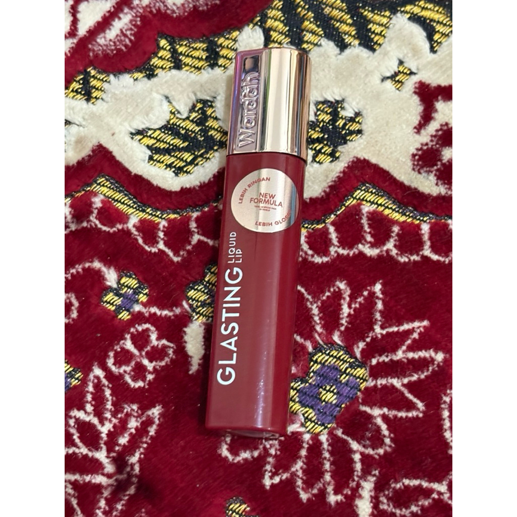 Preloved Wardah Glasting Shade 08 Plush Pome