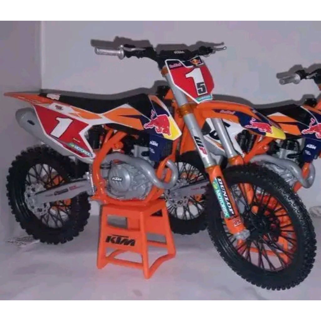 DIECAST MOTORCROSS TRAIL KTM REDBULL 1:6