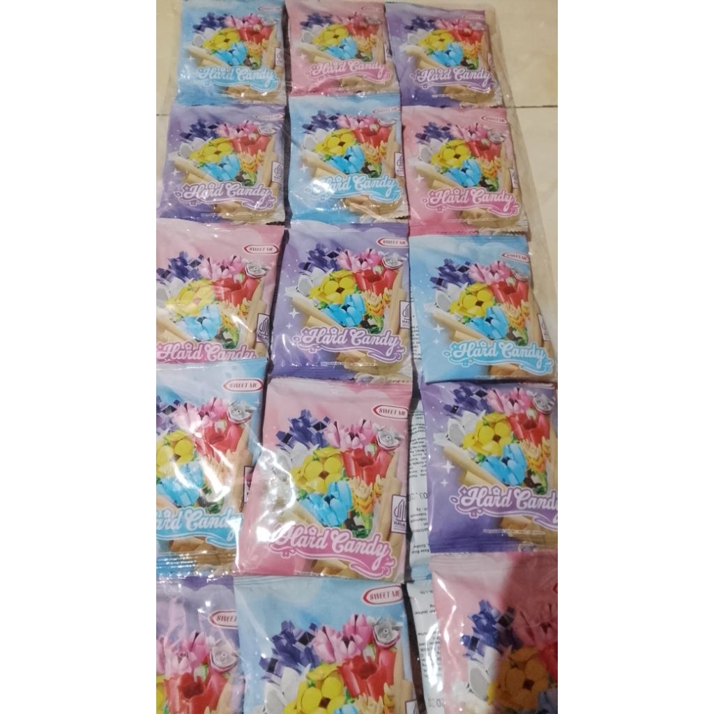 Lego renteng bunga/sweet me hard candy/permen lego surprise candy