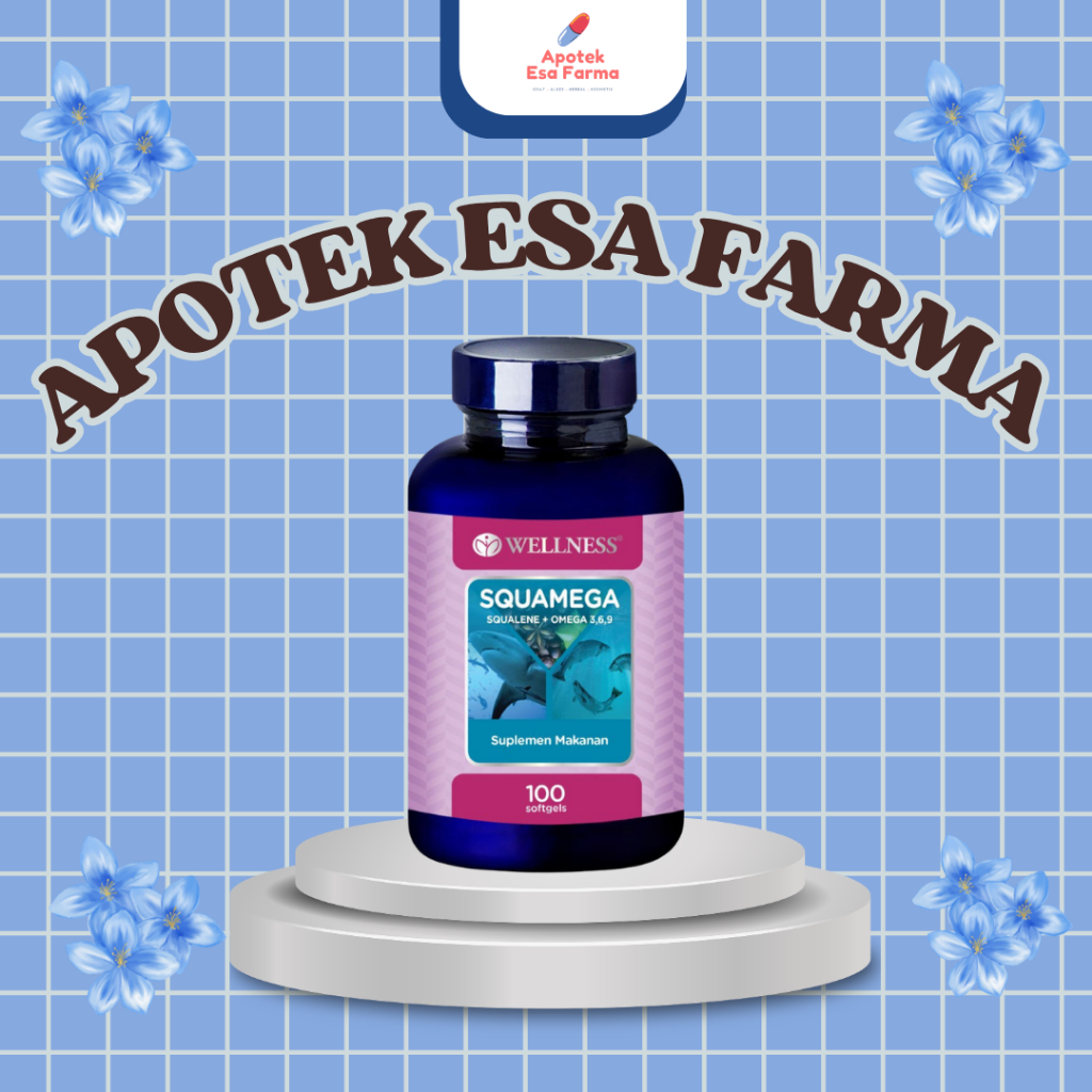 Wellness Squamega Squalene Omega 369 30 Kapsul