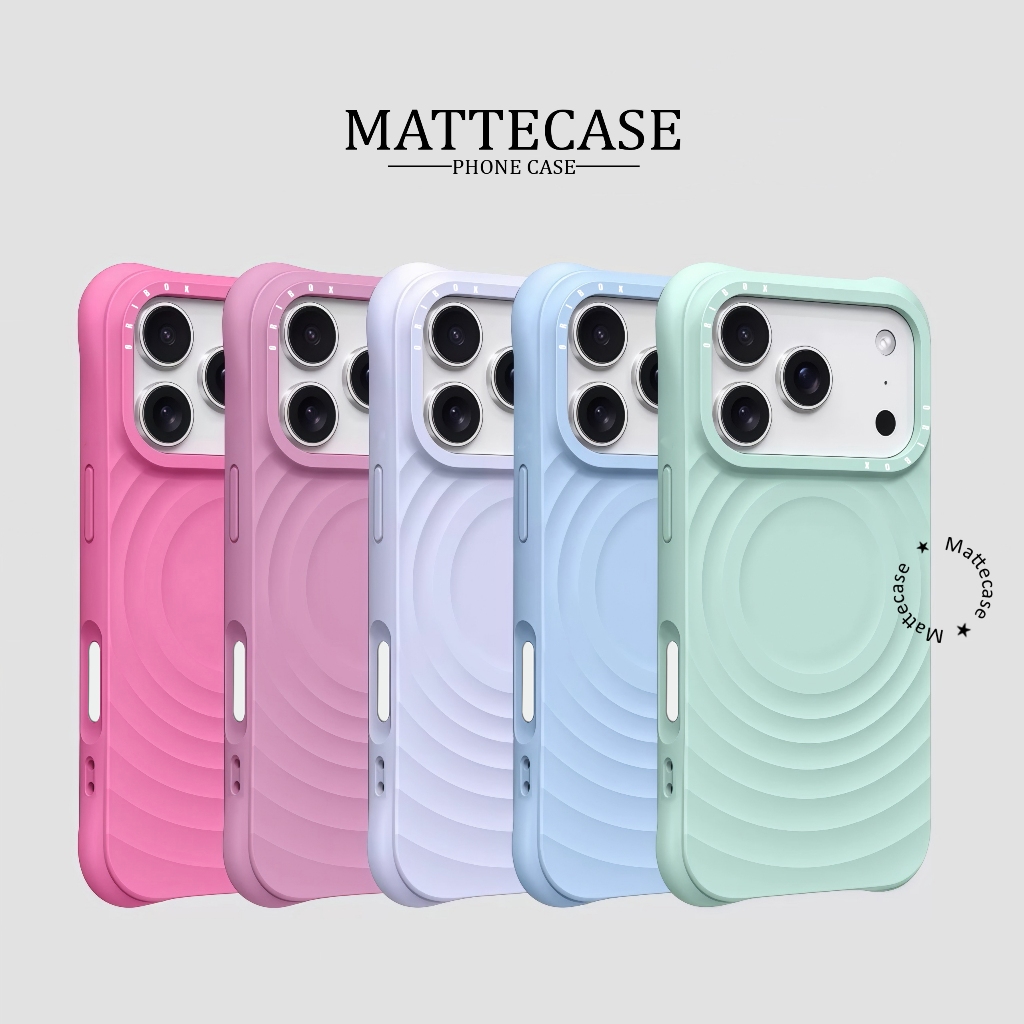 Bertulisan- Spiral Waves Magsafe Case Compatible For Iphone 11 12 13 14 15 16 17 17AIR 18 Pro Plus P