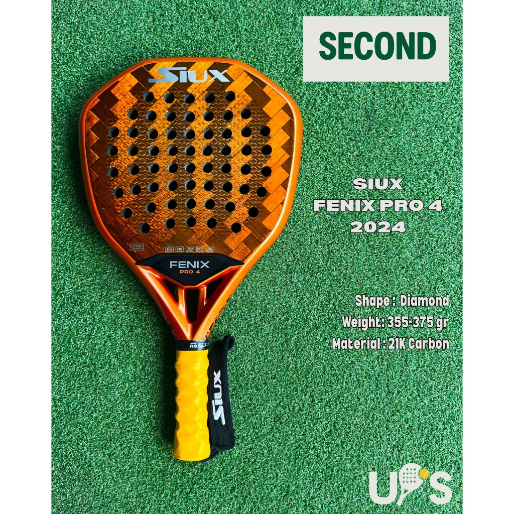 Siux Fenix Pro 4 2024 Raket Padel Second UR1327