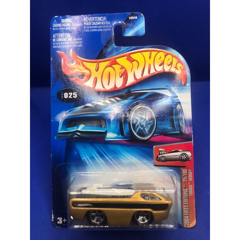 Hot Wheels Tooned Deora First Edition Blue Card