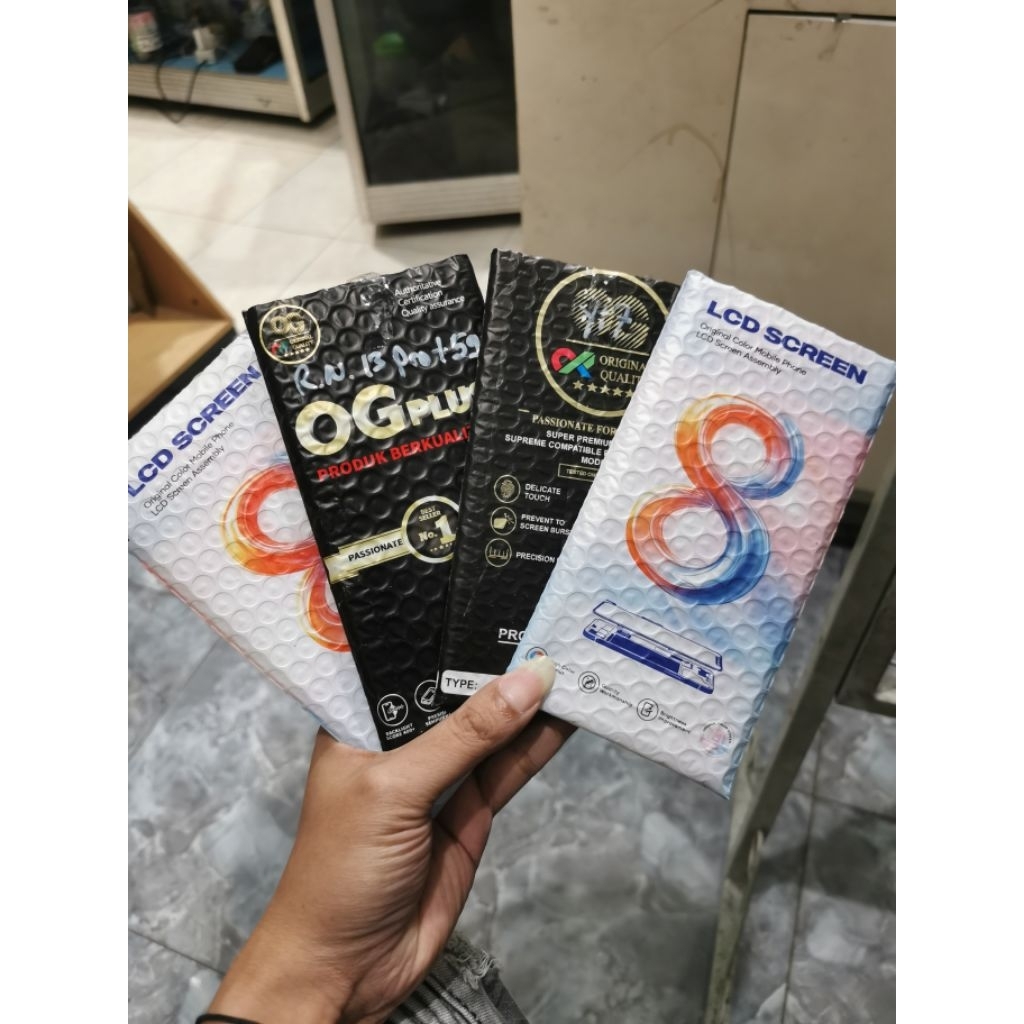 Plastik Bubble wadah Bekas Lcd Hp Multifungsi Packing