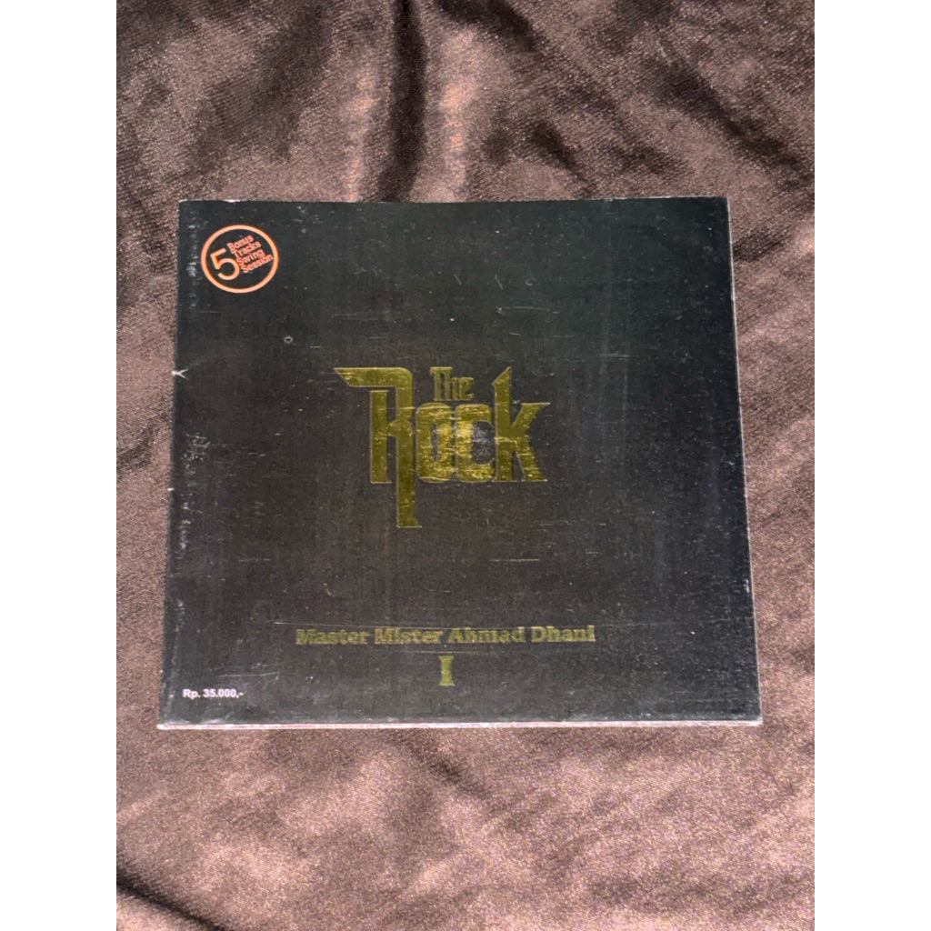 [BA] CD ALBUM THE ROCK MASTER MISTER AHMAD DHANI I ORIGINAL