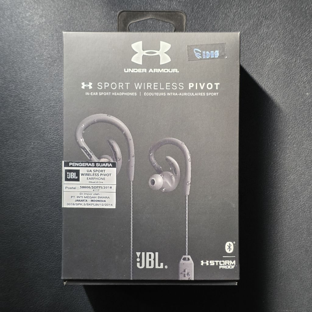 JBL Under Armour Sport Wireless Pivot In-Ear Sport Headphones - Used Mint Condition Original - Storm
