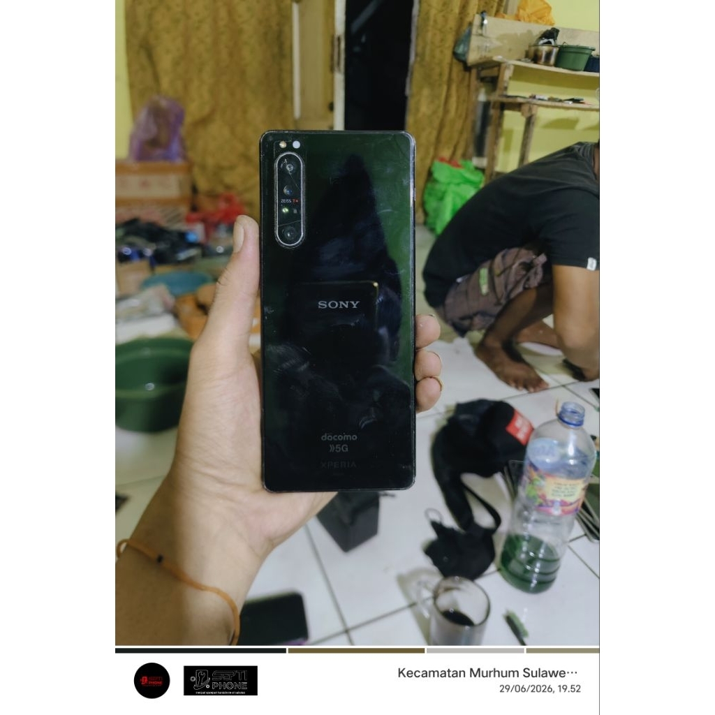 sony Xperia 1 mark II minus lcd poin mesin garansi normal bonus part
