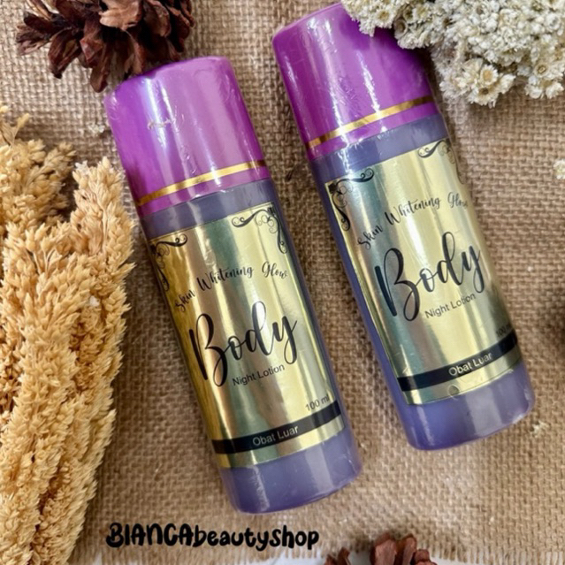 DISKON HB Skin Whitening HB MALAM SKIN GLOW / HB UNGU / HB ANGGUR / HB PEMUTIH BADAN