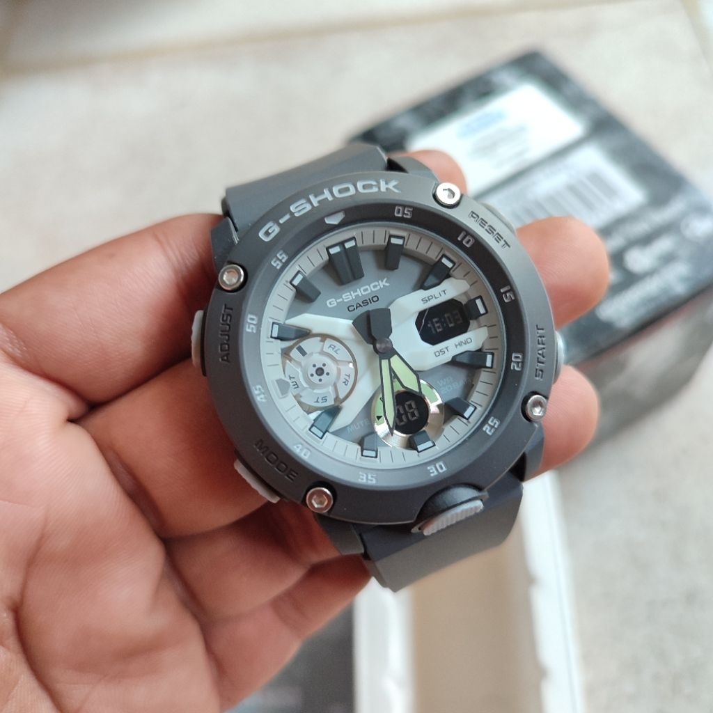 G shock Bekas Second Gshock GA 2000 Original Fullset