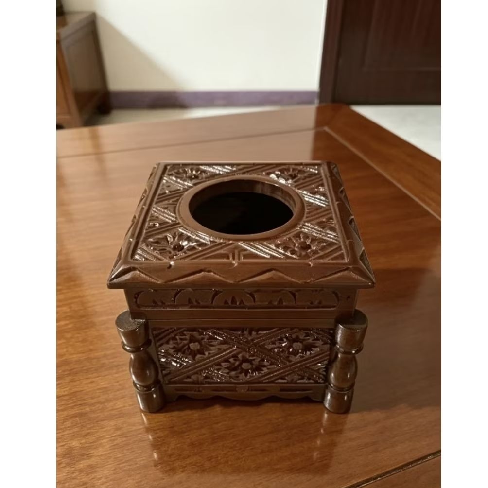 Kotak Tisu Ukir Kayu Jati Asli Kotak Tissue Jati kotak Ukir Kayu Jati Solid