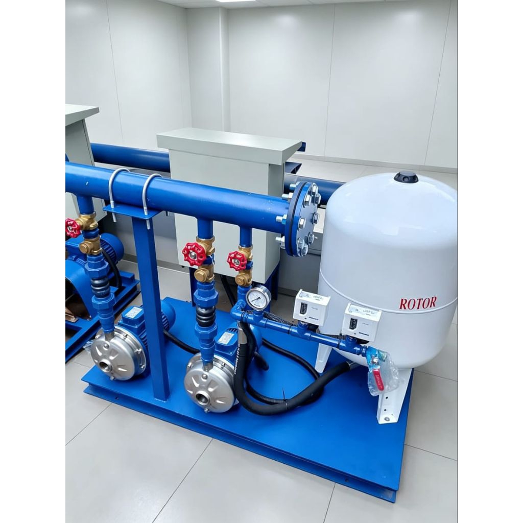 BOOSTER POMPA EBARA CDX 200/25 2.2 KW 3PHASE 380V 2×POMPA EBARA CDX