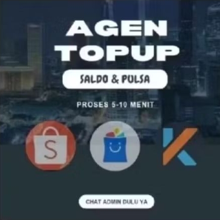 TERPERCAYA TOP SALDO UP KREDIVO SALDO/PULSA All OPERATOR XL AXIATA, INDOSAT, TELKOMSEL 500K-10JT