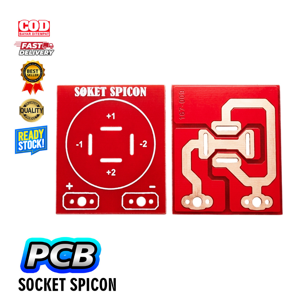 PCB PANEL SPEAKON STX-PS2 /PCB Speakon / Spikon Cekung Box Speaker by STX PS 2