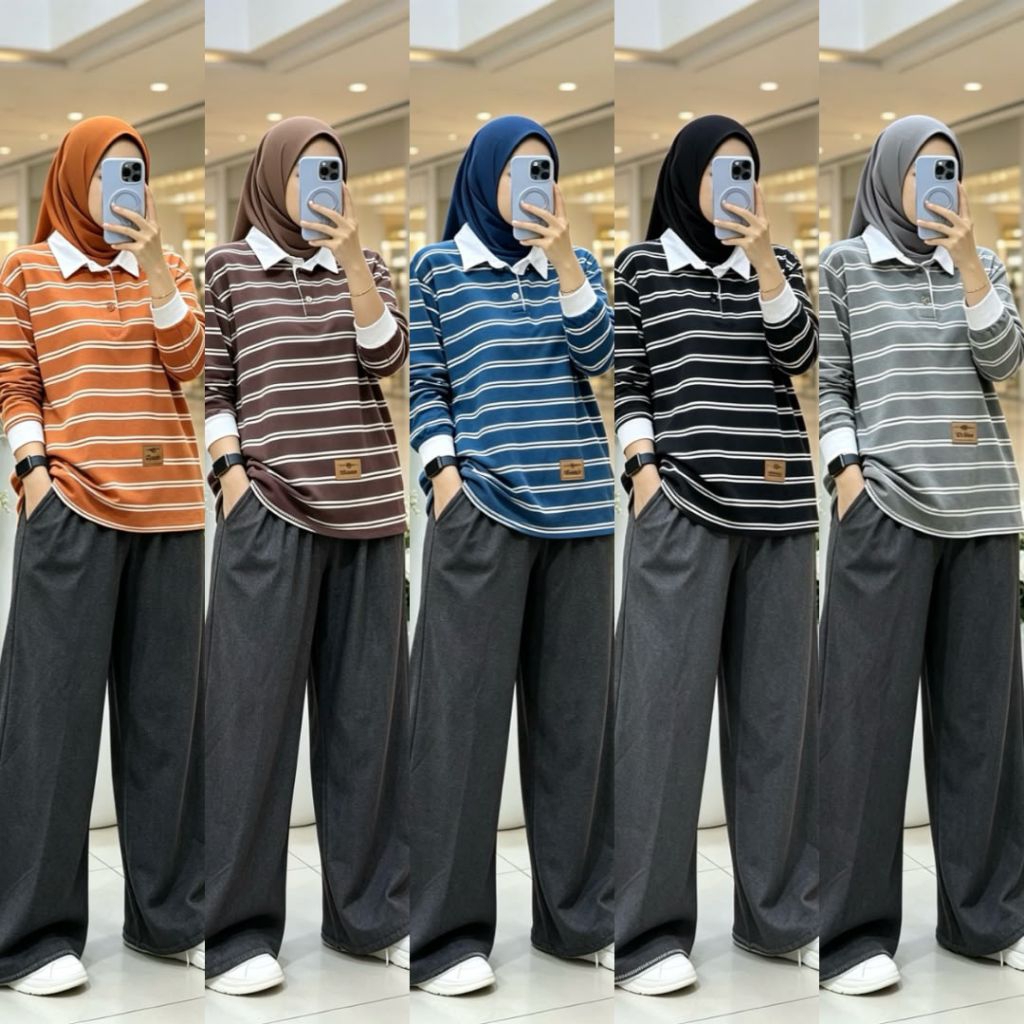 Set kulot jeans