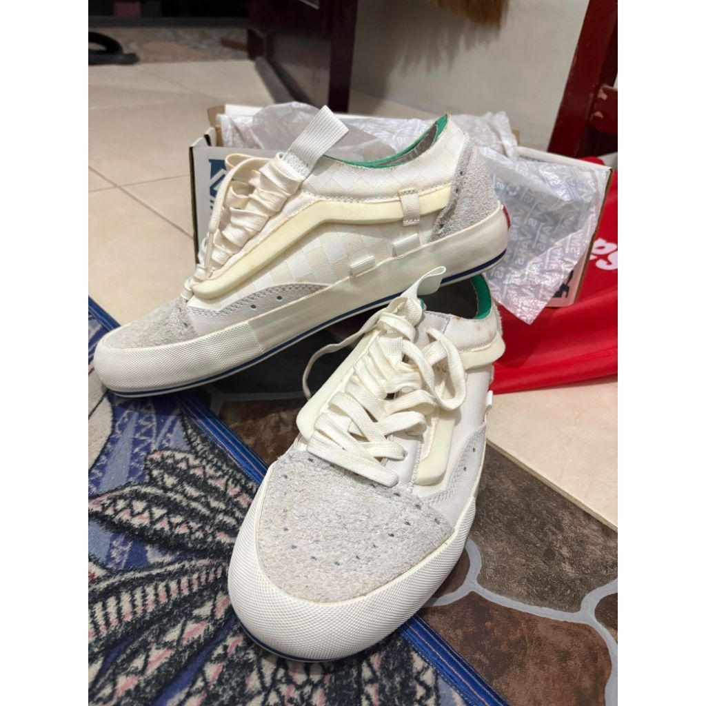VANS OLD SKOOL CAP LX MARSHMALLOW