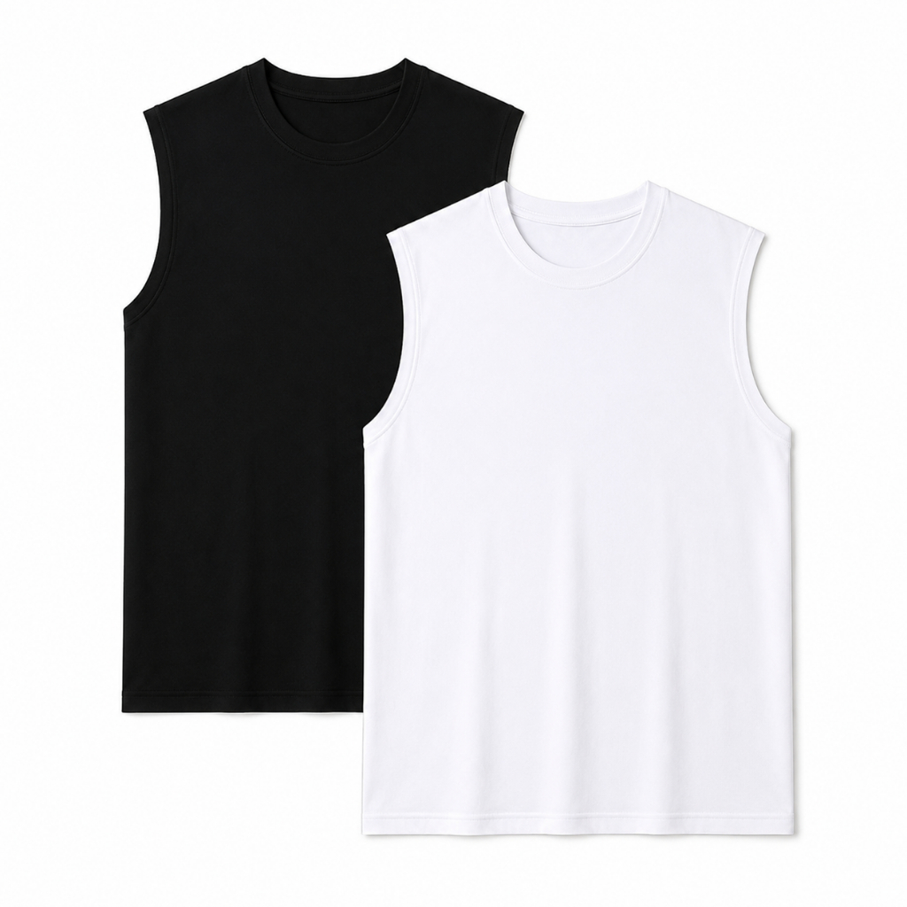 INFILESS - Singlet Lekbong Polos Pria