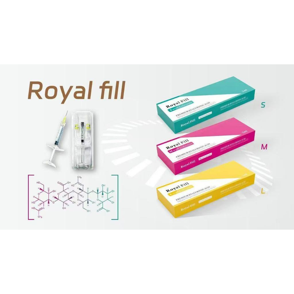 (1ml)ROYAL FILL Filler Wajah Asam Hialuronat