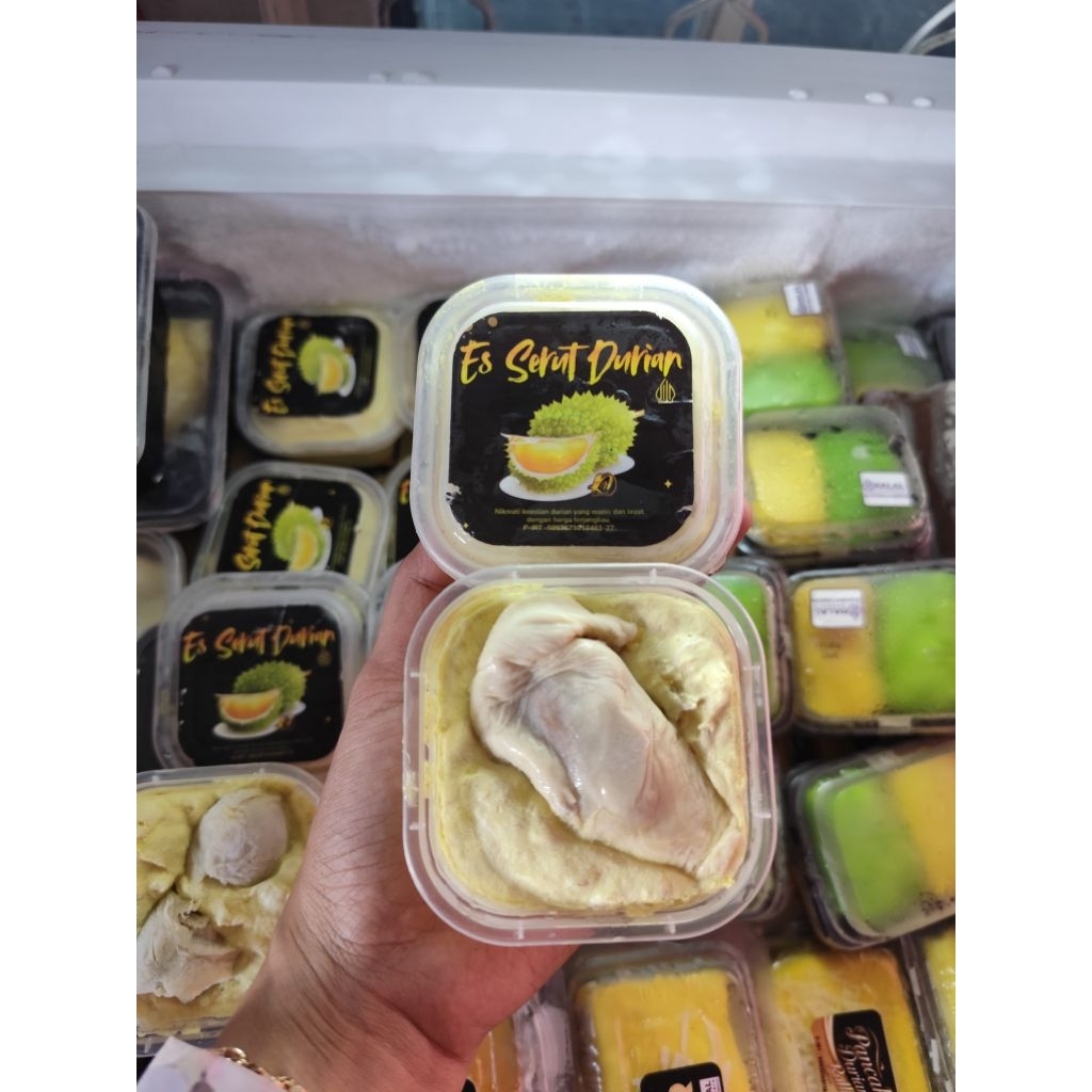 Es Serut Durian Lembut Percup