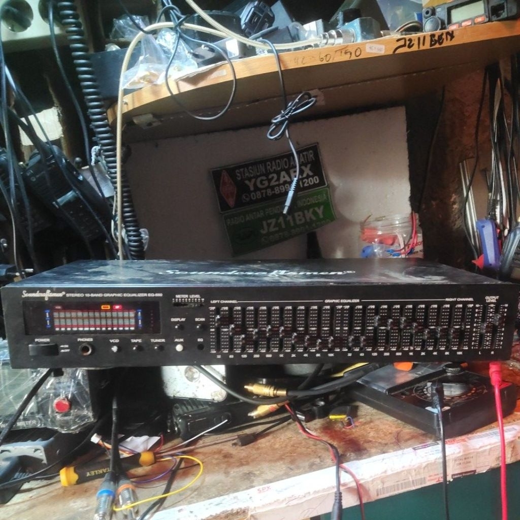 SOUNDCRAFTSMEN GRAPIK EQUALISER EQ-550 EQUALISER 10 BAND