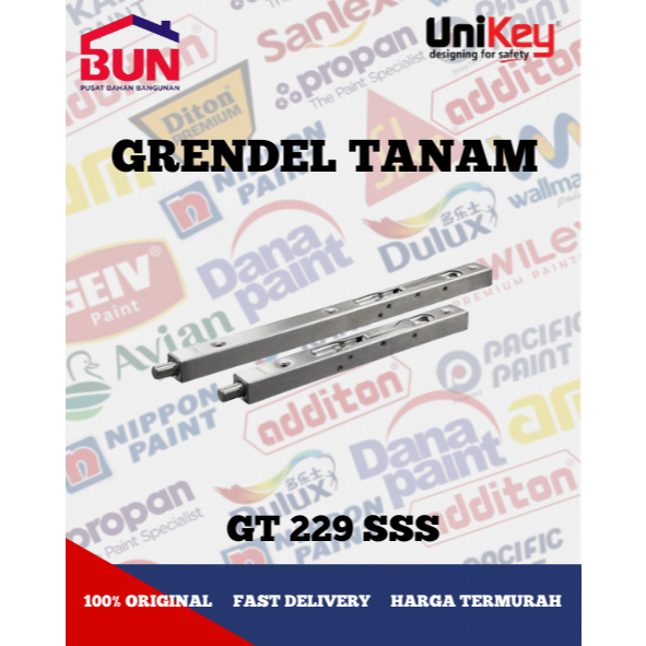 UniKey Grendel Tanam Stainless GT 229 6" SSS