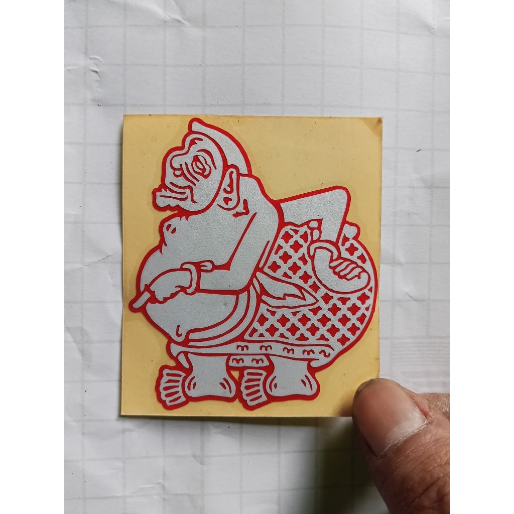 STIKER WAYANG JAWA STIKER SEMAR