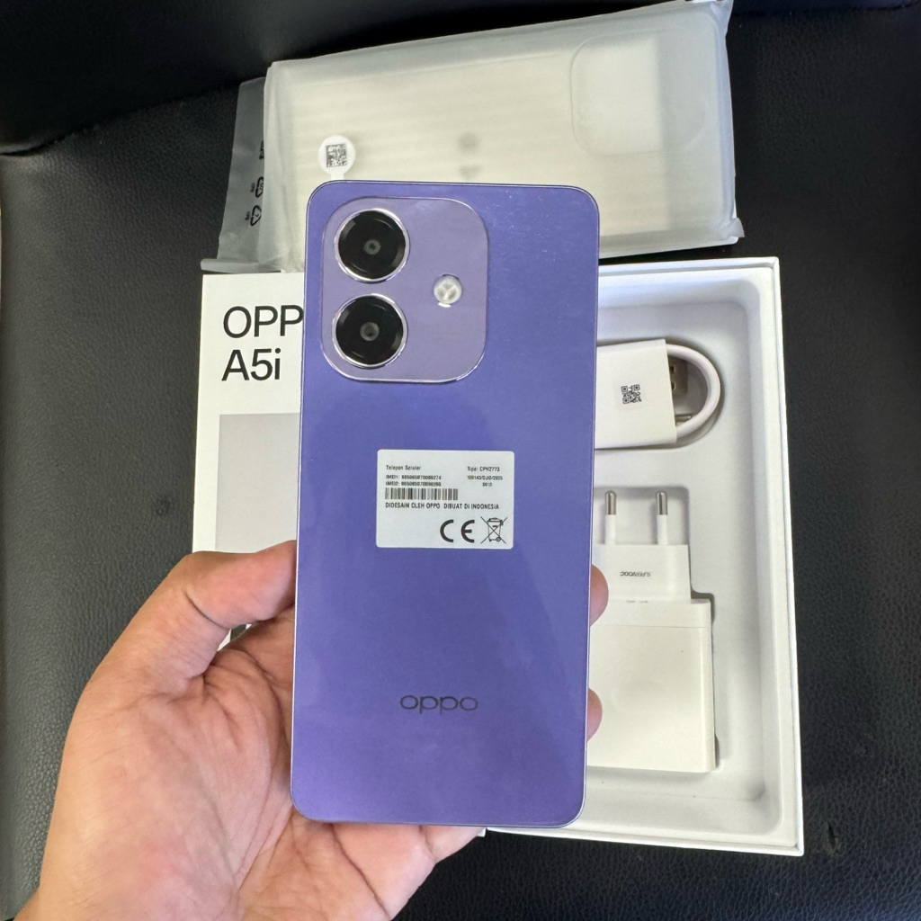 Oppo A5i 4/128gb Fullset second like new