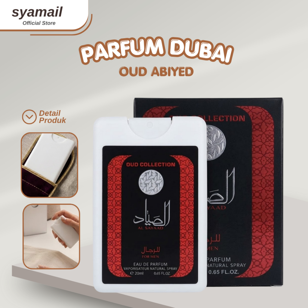 Original Parfum Pocket Arab Al Sayaad By Ard Al Zaafaran 20ml Dubai Minyak Wangi Dari Dubai Arab Sau
