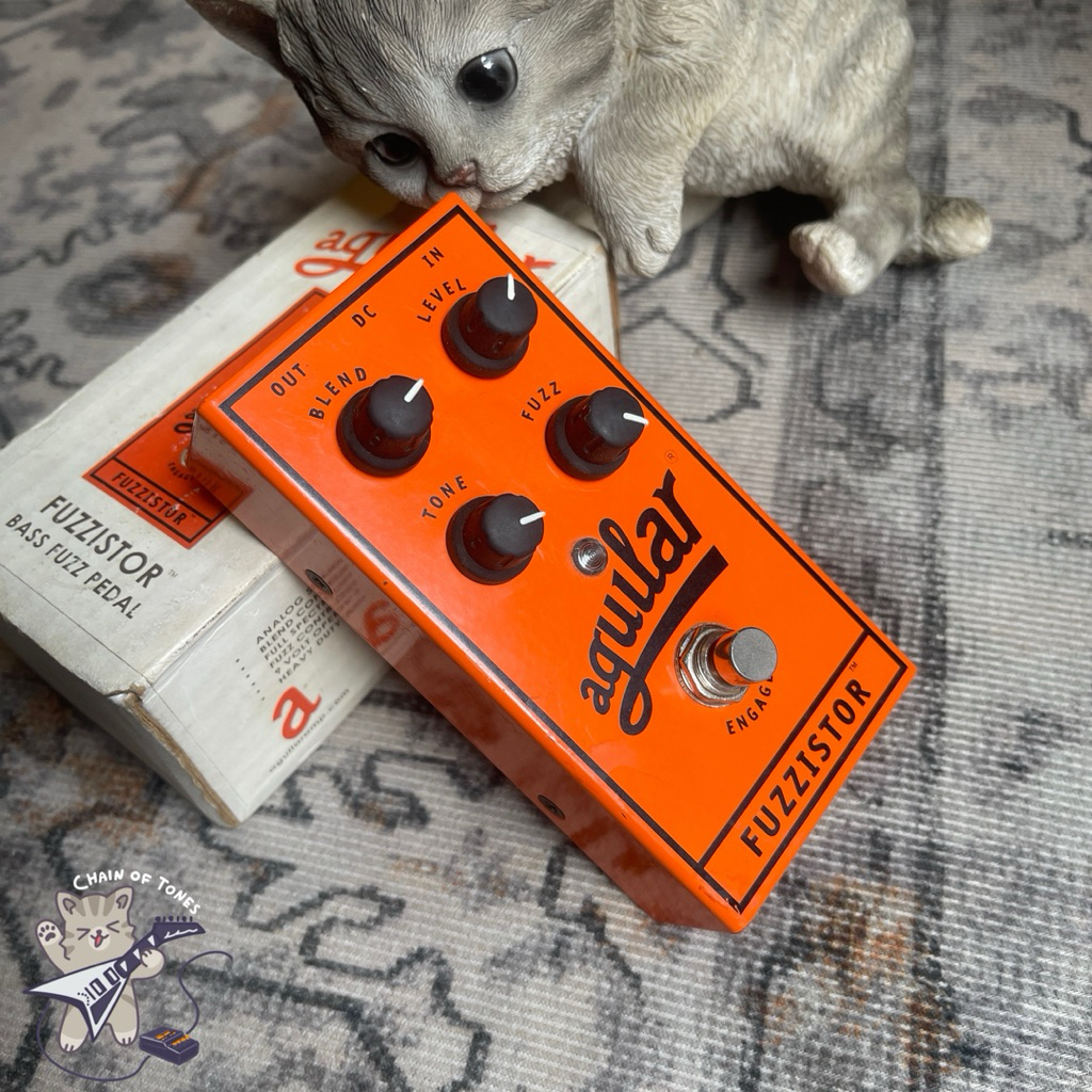 AGUILAR FUZZISTOR V1 FUZZ PEDAL EFEK GITAR BASS GITAR BEKAS SECOND