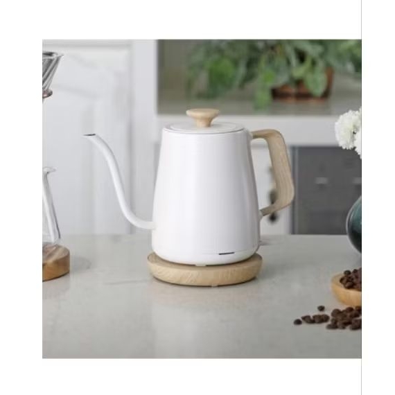 Teko air elektrik kels Damarie premium 600 ml - 800 Watt warna putih