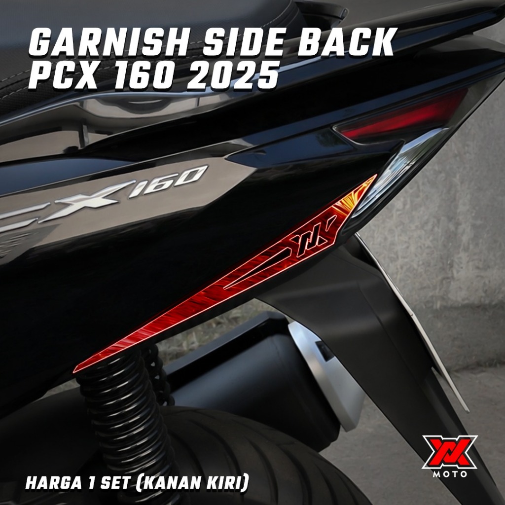 AV MOTO Garnish Body Samping PCX 160 Garnish Side Back PCX 160 Aksesoris PCX 160