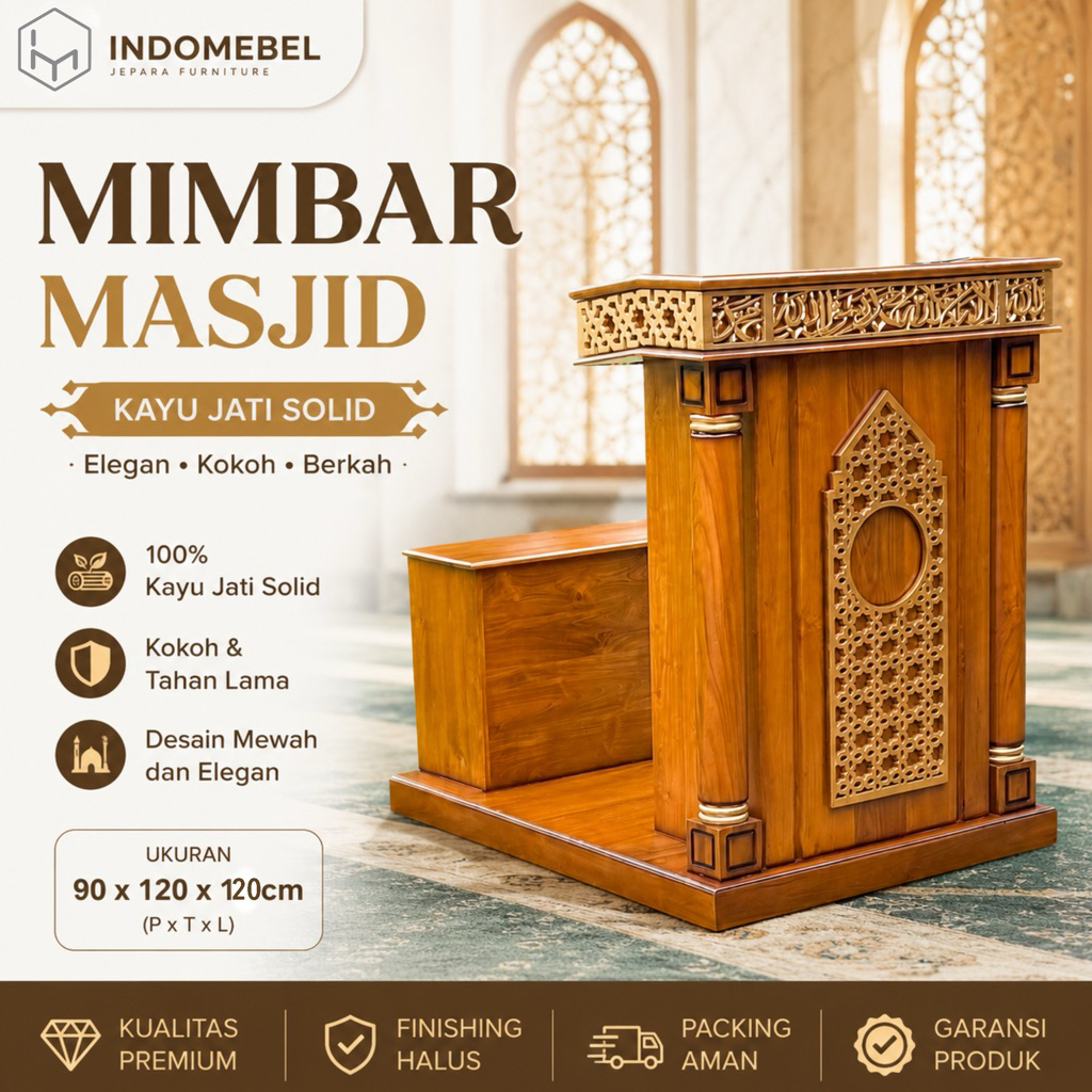 Mimbar Masjid Kayu Jati Mimbar Khutbah Mimbar Masjid Nabawi Mimbar Masjid Minimalis Mimbar Masjid Me