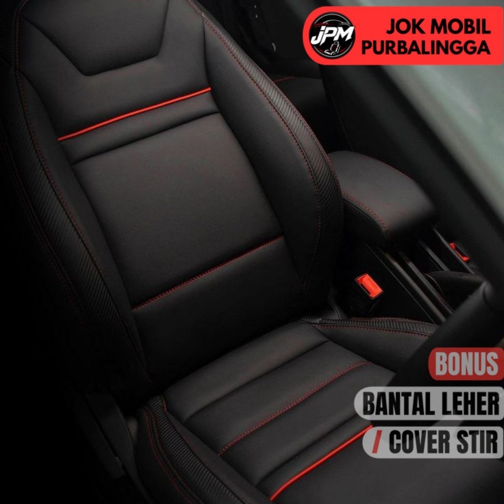 [MbTech] Sarung Jok Avanza Veloz Cover Mobil Custom 3 Baris || Premium  Berkualitas