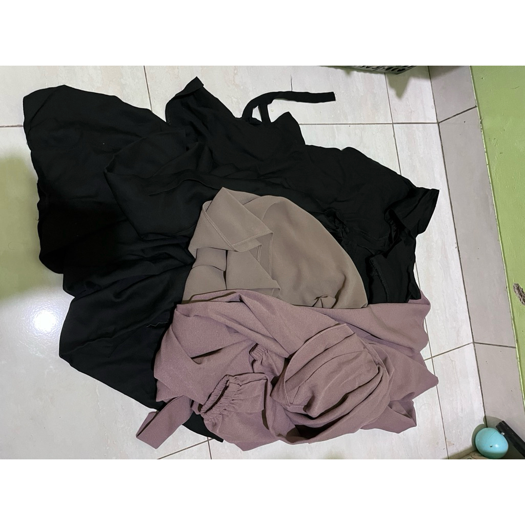 Preloved Baju One Set Gamis