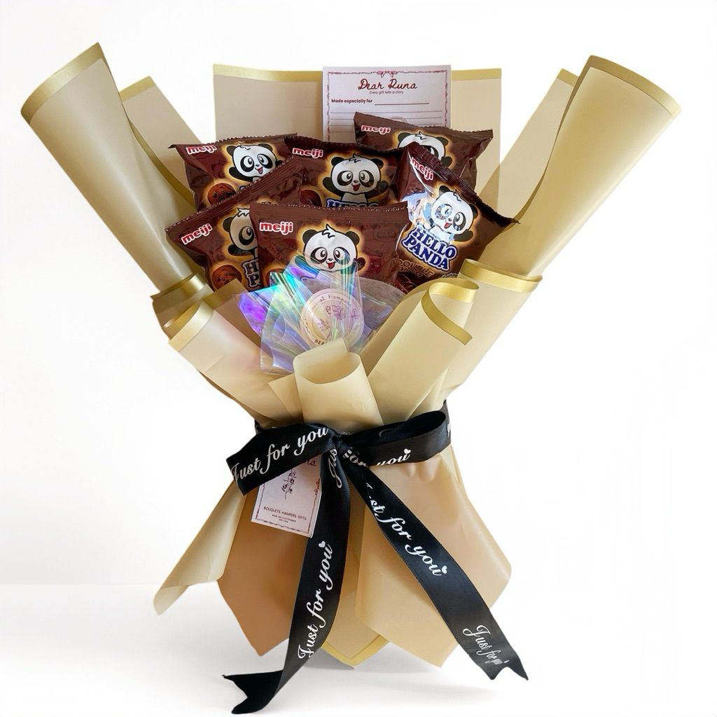 [DEAR RUNA] SNACK BOUQUET/ HELLO PANDA/ BUKET JAJAN/ BUKET SNACK/ BUKET MURAH SURABAYA